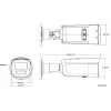 Hikvision Pro Series telecamera di rete bullet fissa 6 MP Powered by Darkfighter