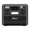 Stazione di ricarica FOSSIBOT F2400 2400W, nera