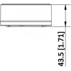 Hikvision DS-1280ZJ-S-Y(O-STD) scatola di derivazione / adattatore di montaggio - bianco