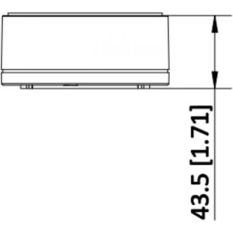 Hikvision DS-1280ZJ-S-Y(O-STD) scatola di derivazione / adattatore di montaggio - bianco