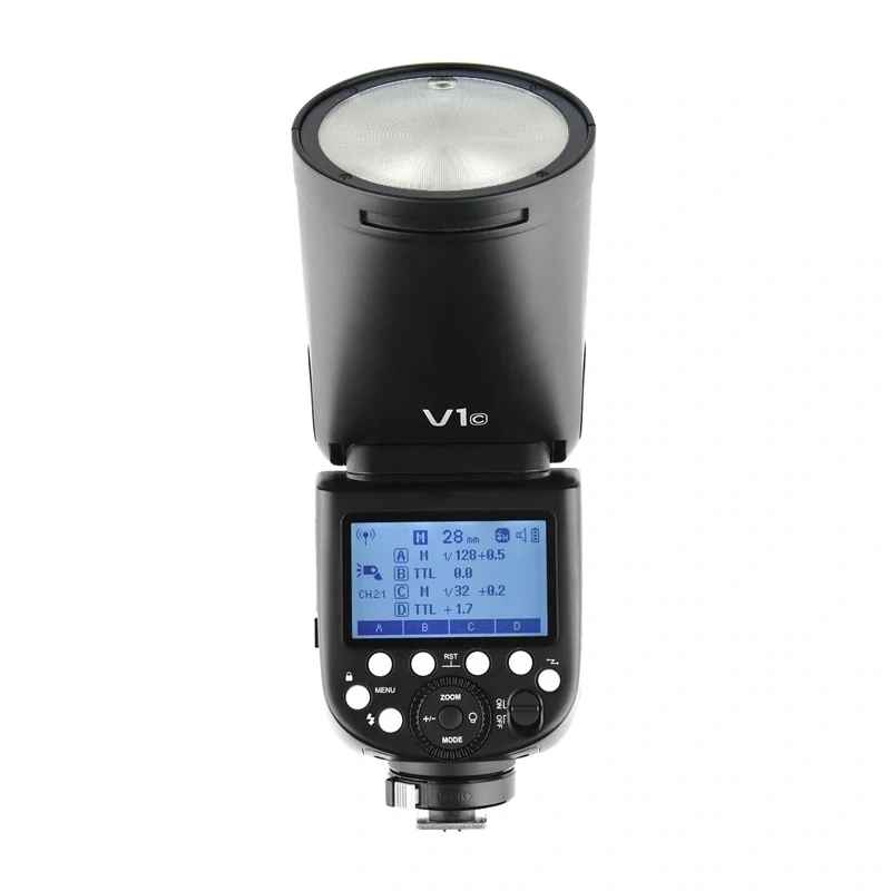 Godox V1S flash con testa rotonda per Sony