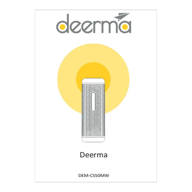 Deerma DEM-CS50MW deumidificatore ad essiccante 150ml ciclo bianco