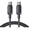 Joyroom cavo di ricarica rapida USB-C a USB-C S-CC100A141B 120cm 60W 5A nero