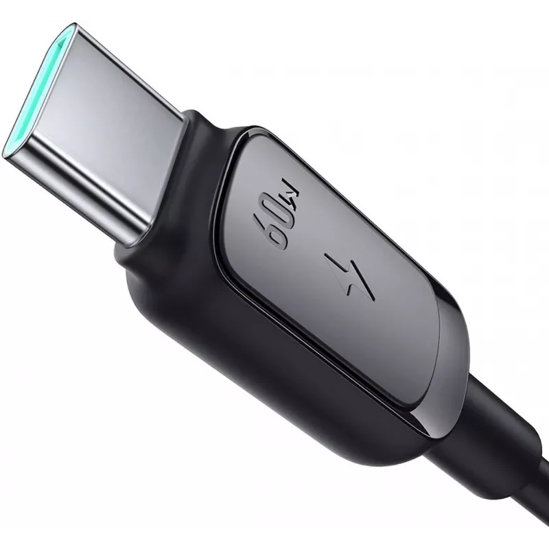 Joyroom cavo di ricarica rapida USB-C a USB-C S-CC100A141B 120cm 60W 5A nero