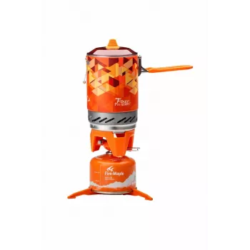 Fire-Maple FMS-X2 fornello da campeggio con pentola arancione