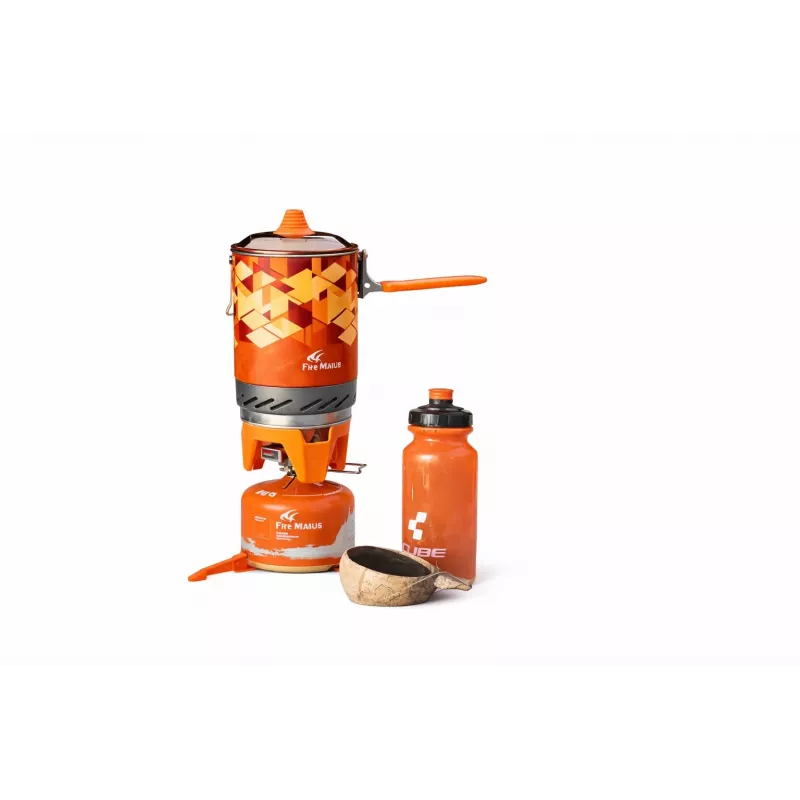 Fire-Maple FMS-X2 fornello da campeggio con pentola arancione
