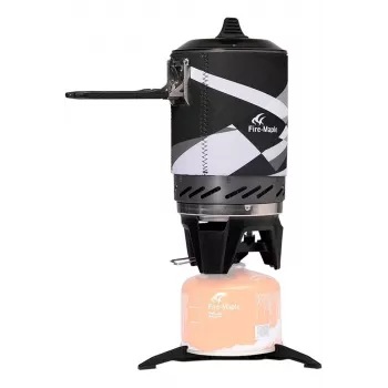 FIREMAPLE FMS-X2-Black sistema di cottura da esterno integrato