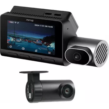 70mai T800 4K Dash Cam + RC24 telecamera posteriore HDR + scheda SD 256GB