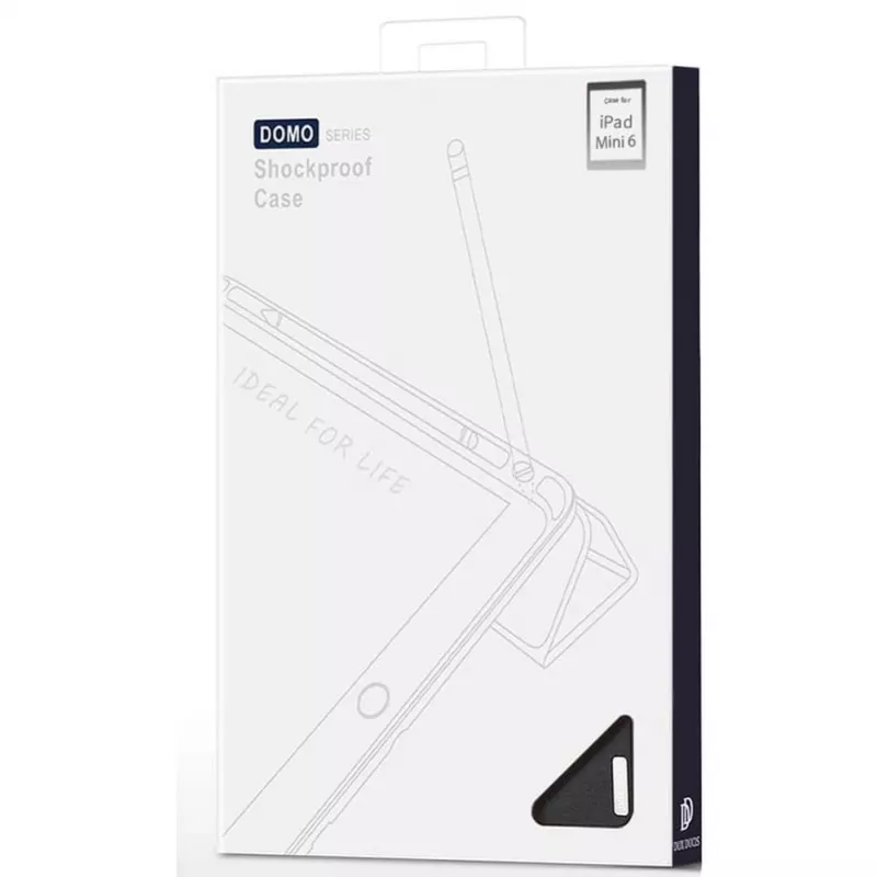 Dux Ducis Domo custodia pieghevole con porta penna per iPad Mini 7/6, nero