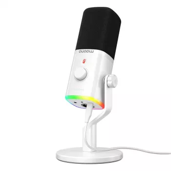 MAONO PD100X microfono dinamico (bianco) - USB-C e XLR