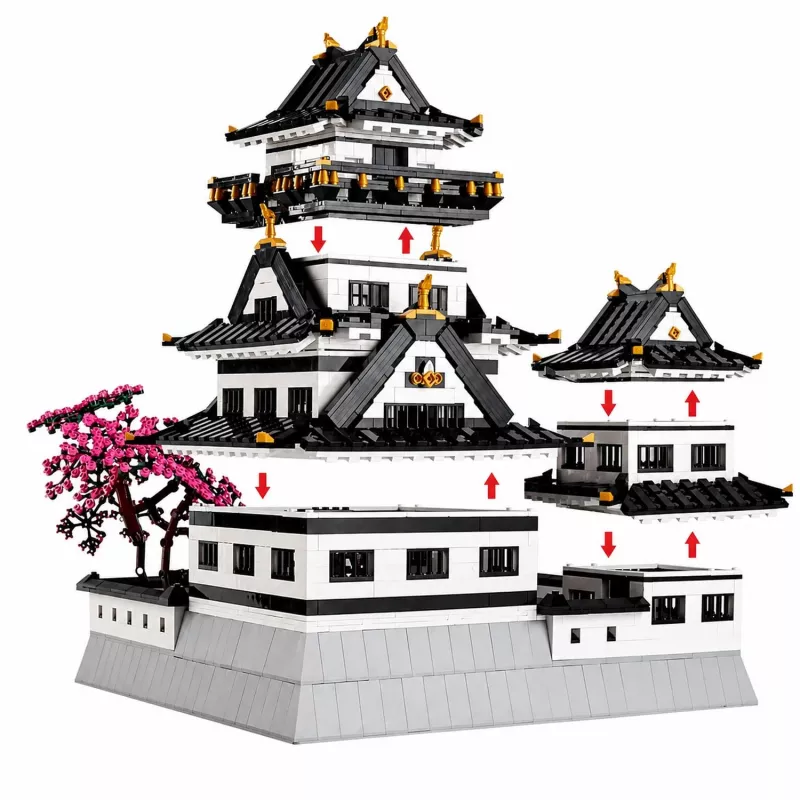 Mould King Himeji-Jo Castle 22006 set di costruzioni (3086 pezzi)