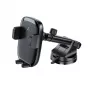 Acefast D49 supporto per cellulare da auto con caricabatterie rapido 15W - nero
