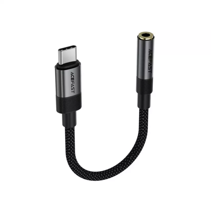 Acefast adattatore audio USB-C a 3,5 mm J12 nero