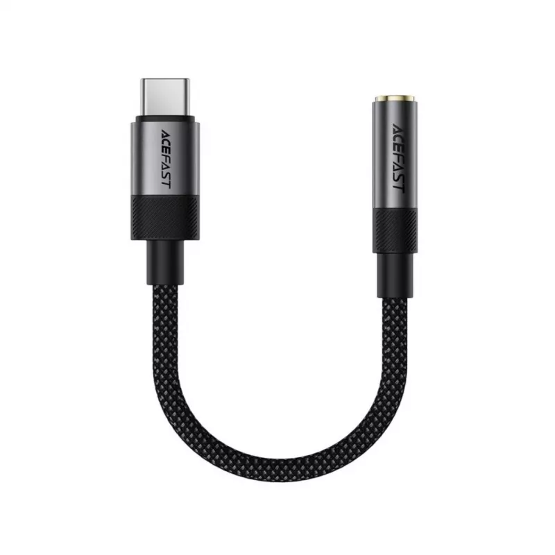 Acefast adattatore audio USB-C a 3,5 mm J12 nero