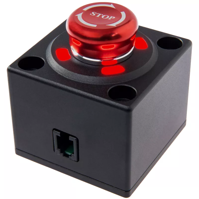 Simagic Alpha Kill Switch Pulsante di emergenza per wheelbase serie Alpha