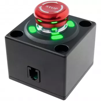 Simagic Alpha Kill Switch Pulsante di emergenza per wheelbase serie Alpha