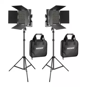 Kit luce video LED bi-color NEEWER 660 (2 lampade, 40W, 3200-5600K)