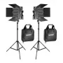 Kit luce video LED bi-color NEEWER 660 (2 lampade, 40W, 3200-5600K)