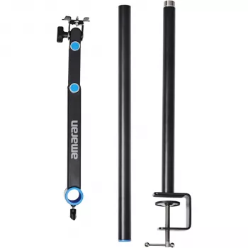 Supporto a pinza Amaran nero per Verge
