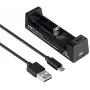 XTAR ANT MC1+ caricabatterie Micro USB per batterie Li-Ion 18650