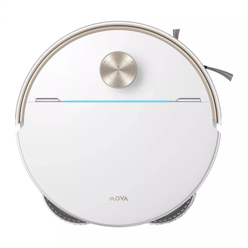 Mova V70 Ultra Complete bianco robot aspirapolvere e lavapavimenti con stazione di pulizia