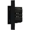 HEATIT Z-TRM6 Black Matt Termostato Z-Wave 3600W 16A 868.4 MHz