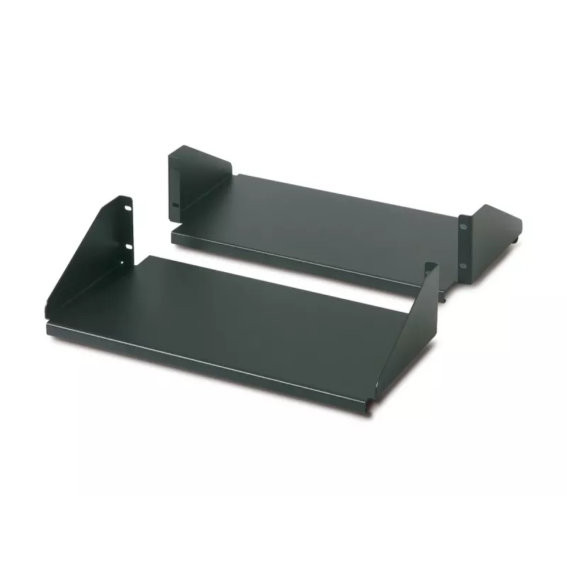 APC Fixed Shelf - 250 lbs (113 kg) - 19 pollici 1U - nero