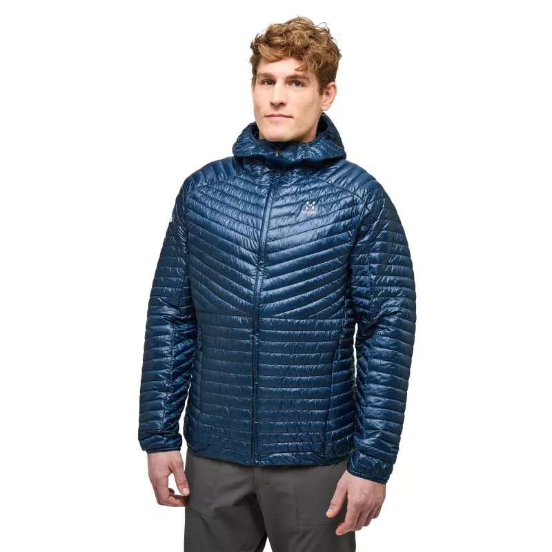 Haglöfs L.I.M. Mimic Hood giacca imbottita - Tarn Blue