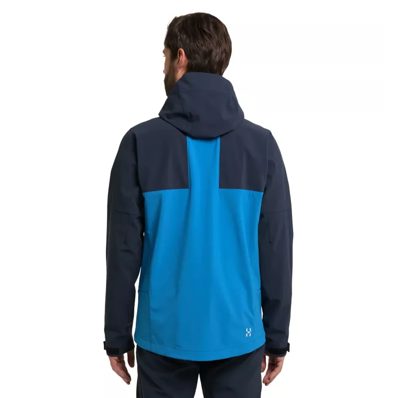 Giacca softshell Haglöfs Roc Sight - Nordic Blue