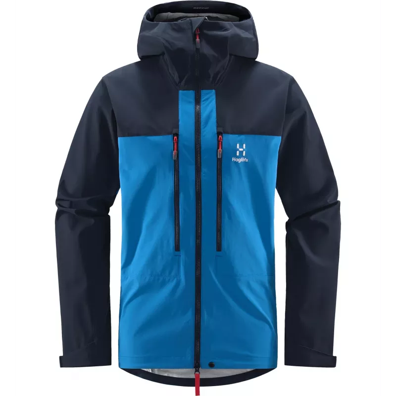 Giacca softshell Haglöfs Roc Sight - Nordic Blue