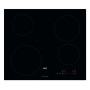 AEG IB6420ACB piano cottura a induzione, 4 zone, touch slider, 7000 W, nero