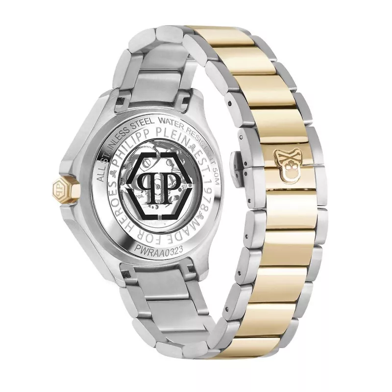 Philipp Plein The $keleton orologio automatico uomo PWRAA0323 42mm silicone nero