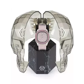 Philipp Plein orologio donna PWTAA0123 38mm al quarzo con cinturino in silicone nero