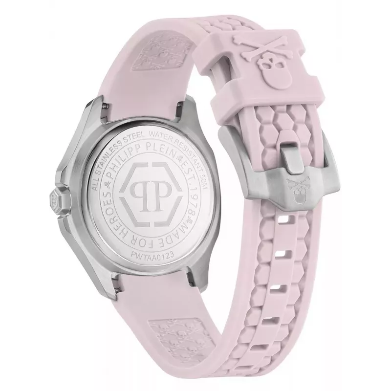 Philipp Plein orologio donna PWTAA0123 38mm al quarzo con cinturino in silicone nero