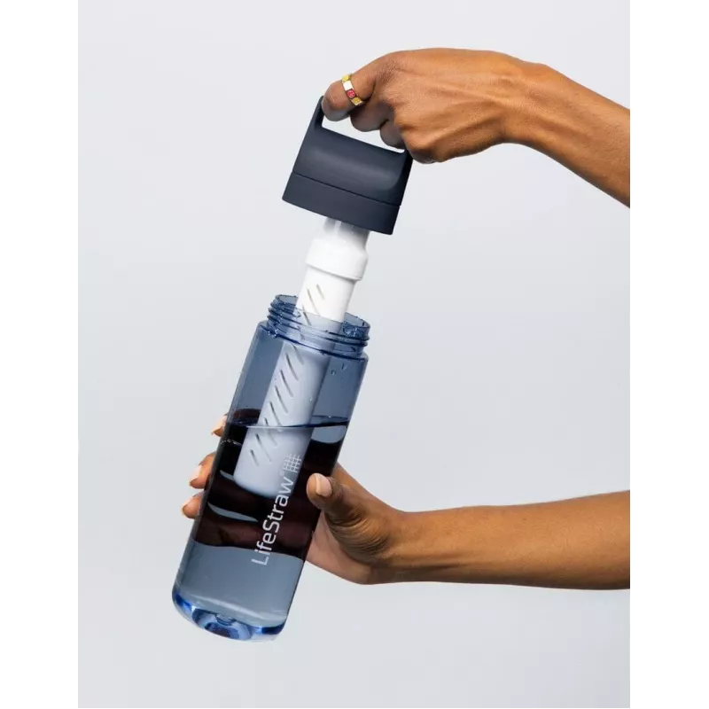 LifeStraw Go 2.0 borraccia filtrante 22 oz (650 ml) - rosa fiore di ciliegio