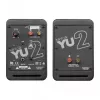 Kanto Audio YU2MB-CG diffusori attivi a 3 driver con USB-DAC e AUX da 3,5 mm - nero opaco (incl. cavo di alimentazione Type-C e G)