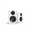 KANTO AUDIO YU2MW-CG diffusori attivi da scaffale con USB-DAC e AUX da 3,5 mm - bianco opaco (incl. cavo di alimentazione Type-C e G)