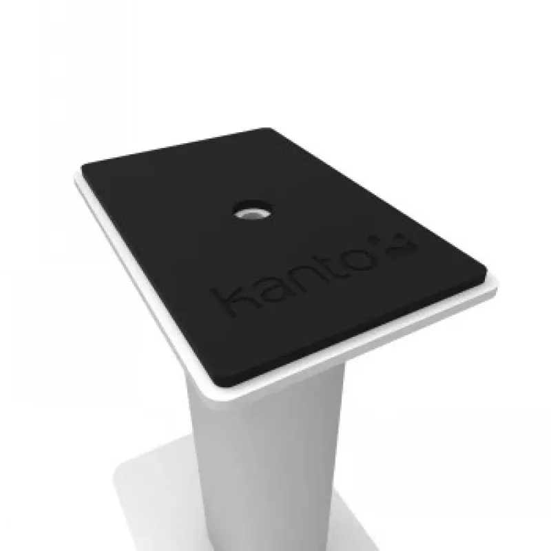 Kanto Audio 9 supporto universale da tavolo per diffusori, bianco (coppia)