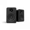 KANTO AUDIO YU-CG diffusori attivi da scaffale con Bluetooth e ingresso RCA - nero vinile (incl. cavo di alimentazione Type-C e G)