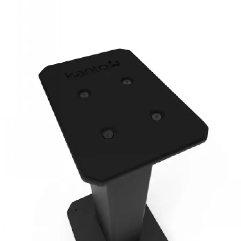 Kanto Audio 22 supporti per diffusori alti riempibili con piedini isolanti - nero (coppia)