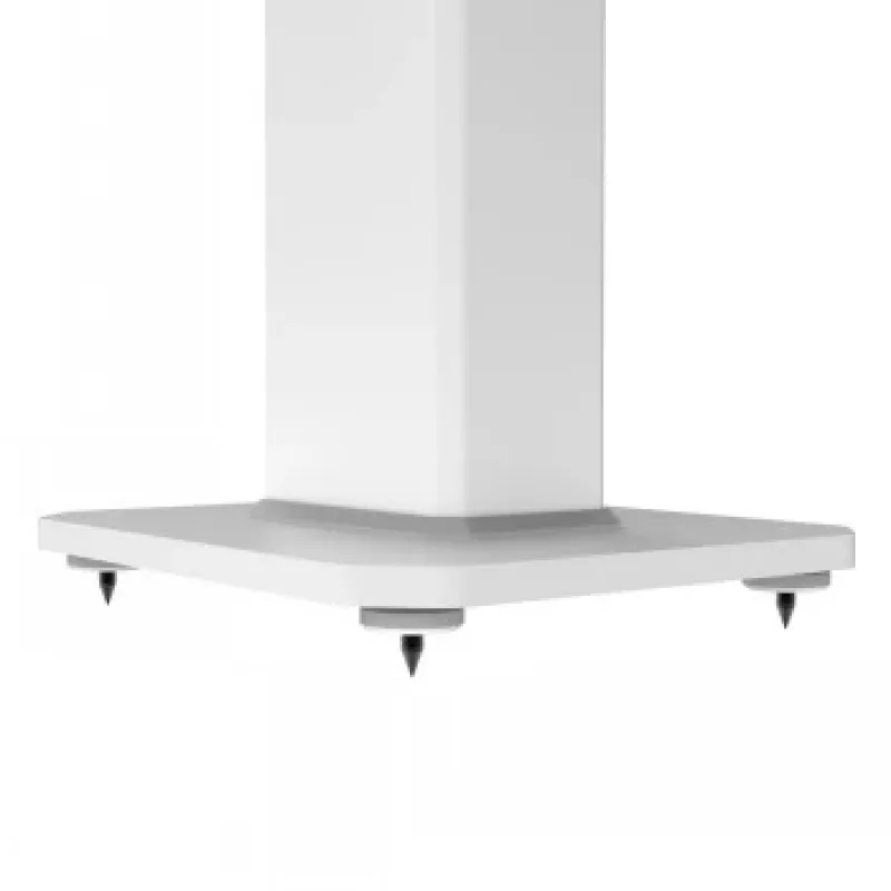 KANTO AUDIO 26 supporti per diffusori alti riempibili con piedini isolanti - bianco (coppia)