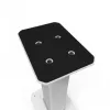 KANTO AUDIO 26 supporti per diffusori alti riempibili con piedini isolanti - bianco (coppia)