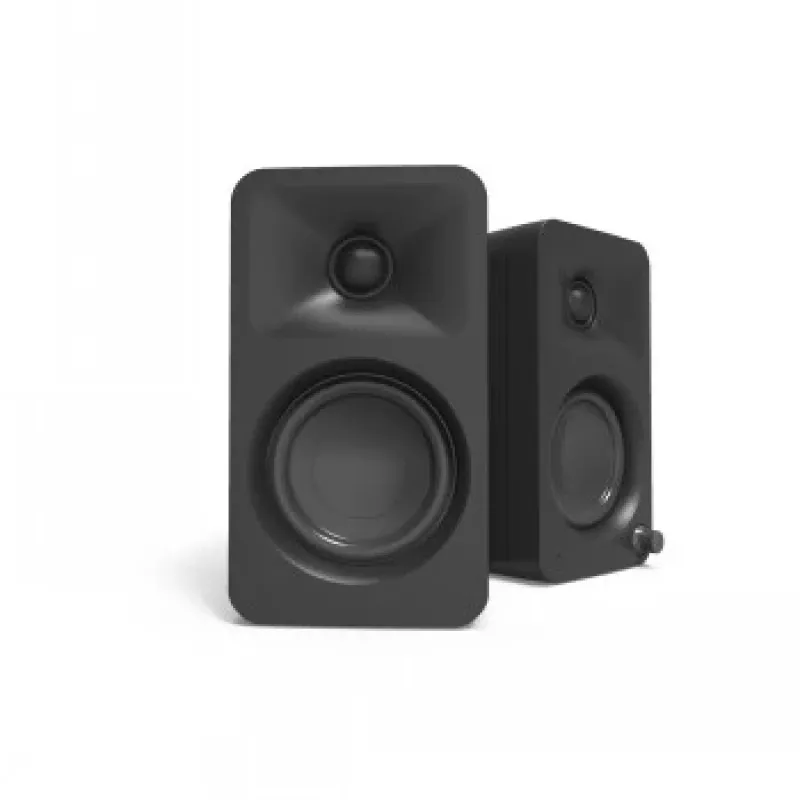 KANTO AUDIO altoparlanti da scrivania powered reference 100W con Bluetooth - nero, coppia (incl. cavo di alimentazione USB-C)