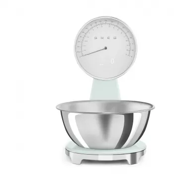 SMEG Bilancia da cucina analogica e digitale verde pastello KSF01PGWW