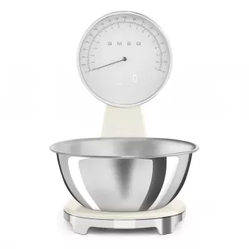 SMEG Bilancia da cucina analogica e digitale crema KSF01CRWW