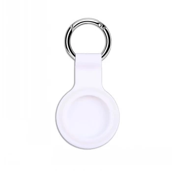 CELLY AIRCASETAG - custodia in silicone per AirTag - bianco
