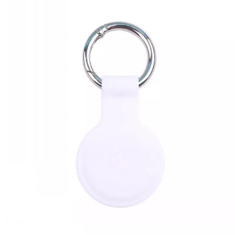 CELLY AIRCASETAG - custodia in silicone per AirTag - bianco