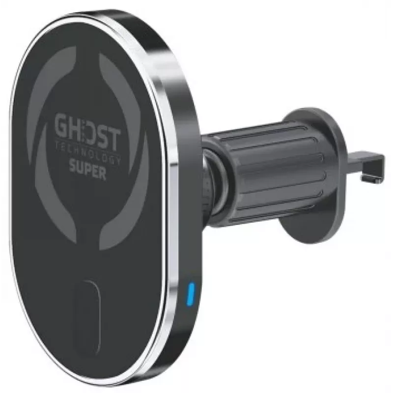 CELLY supporto auto MagSafe con ricarica wireless - ricarica rapida Qi 15W, supporto a bocchetta d'aria, rotazione 360°, nero