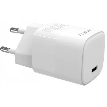 CELLY TC1USBC20WEVOWH alimentatore USB-C 20W bianco