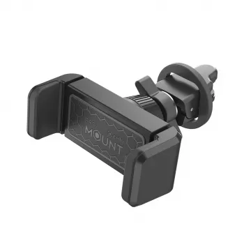CELLY Mount Vent 360 supporto auto - supporto universale per smartphone a bocchetta d'aria con rotazione 360° - nero